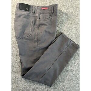 Enzo Tovare Men’s 36x32 Grey Style Albert-3 Chinos Pants Business Casual Utility